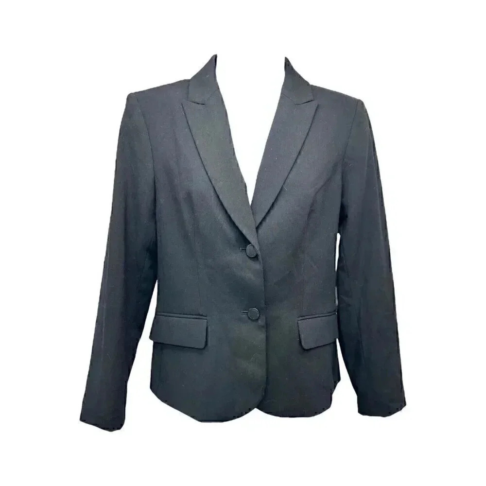 calvin Klein black blazer women's size 6